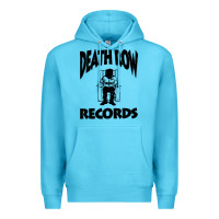 Ocean Blue death row record Premium Hoodie - linhVisuals