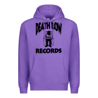 Purple death row record Premium Hoodie - linhVisuals
