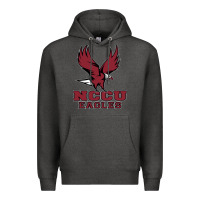Charcoal Heather nccu eagles Premium Hoodie - linhVisuals