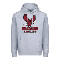 Heather Grey nccu eagles Premium Hoodie - linhVisuals