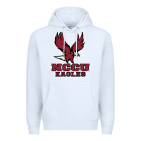 White nccu eagles Premium Hoodie - linhVisuals