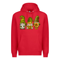 Red sunflower gnomies Premium Hoodie - BarkalooDesign