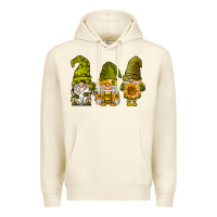Sandshell sunflower gnomies Premium Hoodie - BarkalooDesign