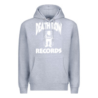 Heather Grey death row record Premium Hoodie - linhVisuals
