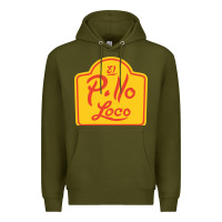 Army Green el pollo loco Premium Hoodie - linhVisuals