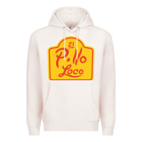 Pale Pink el pollo loco Premium Hoodie - linhVisuals