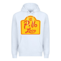 White el pollo loco Premium Hoodie - linhVisuals