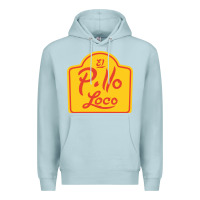 Blue Mist el pollo loco Premium Hoodie - linhVisuals