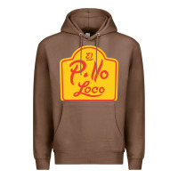 Chestnut el pollo loco Premium Hoodie - linhVisuals