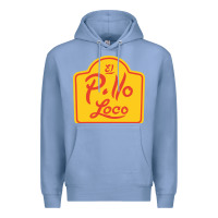 Colony Blue el pollo loco Premium Hoodie - linhVisuals