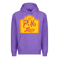 Purple el pollo loco Premium Hoodie - linhVisuals