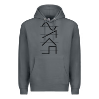 Rock vintage analog synthesizer techno waveform   synth nerd raglan basebal Premium Hoodie - linhVisuals