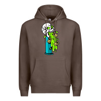 Coffee skull pez Premium Hoodie - linhVisuals