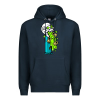 Navy skull pez Premium Hoodie - linhVisuals