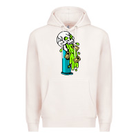 Pale Pink skull pez Premium Hoodie - linhVisuals