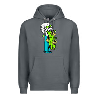 Rock skull pez Premium Hoodie - linhVisuals