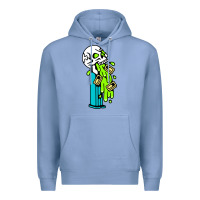 Colony Blue skull pez Premium Hoodie - linhVisuals
