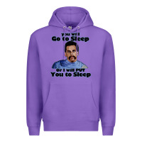 Purple happy gilmore Premium Hoodie - linhVisuals