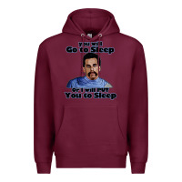 Burgundy happy gilmore Premium Hoodie - linhVisuals