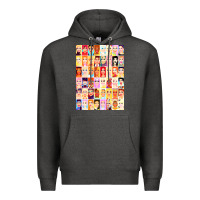 Charcoal Heather drag royalty   rupauls drag race Premium Hoodie - linhVisuals