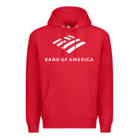 Red Financial services company america Premium Hoodie - linhVisuals