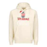 Tofu i want hippopotamus for christmas hippo xmas gift Premium Hoodie - linhVisuals