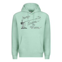 Seafoam george lassos the moon   its a wonderful life Premium Hoodie - linhVisuals