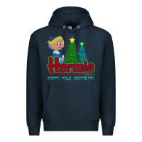 Navy hermie the elf dentistry    rudolph the red nosed reindeer Premium Hoodie - linhVisuals