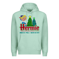 Seafoam hermie the elf dentistry    rudolph the red nosed reindeer Premium Hoodie - linhVisuals