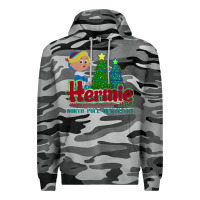Slate Camo hermie the elf dentistry    rudolph the red nosed reindeer Premium Hoodie - linhVisuals