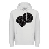 Dove Grey oreo lover Premium Hoodie - linhVisuals