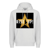 Dove Grey rise up! hamilt musical broadway Premium Hoodie - linhVisuals