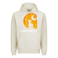 Oatmeal Heather carhartt vintage Premium Hoodie - linhVisuals