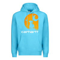 Ocean Blue carhartt vintage Premium Hoodie - linhVisuals