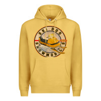 Antique Gold ski doo vintage snowmobiles Premium Hoodie - linhVisuals