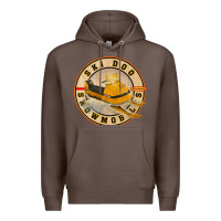Coffee ski doo vintage snowmobiles Premium Hoodie - linhVisuals