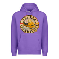 Purple ski doo vintage snowmobiles Premium Hoodie - linhVisuals