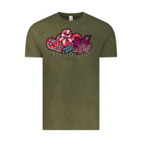 Vintage Olive love never fails Vintage Tee - SublimationCraftShop