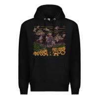 Black tyler the creator flower boy Premium Hoodie - linhVisuals