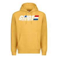 Mustard distressed army green gi joe Premium Hoodie - linhVisuals