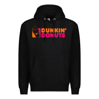 Black donuts Premium Hoodie - linhVisuals