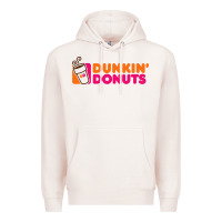 Pale Pink donuts Premium Hoodie - linhVisuals