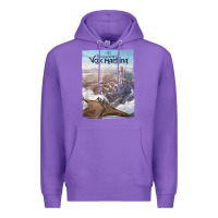 Purple the legend of vox machina poster art Premium Hoodie - linhVisuals
