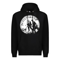 Black detectorists Premium Hoodie - linhVisuals