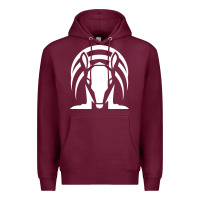 Burgundy armadillo isolated Premium Hoodie - linhVisuals