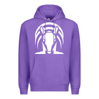Purple armadillo isolated Premium Hoodie - linhVisuals