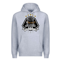 Heather Grey suitable-tp-mazembe-worn Premium Hoodie - linhVisuals