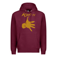 Burgundy Midnight Oil colour Premium Hoodie - linhVisuals