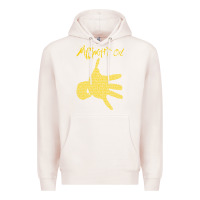 Pale Pink Midnight Oil colour Premium Hoodie - linhVisuals