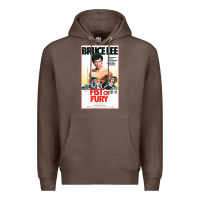 Coffee fist of fury by bruce Premium Hoodie - linhVisuals